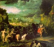 Pietro, Nicolo di The Rape of Proserpine. painting